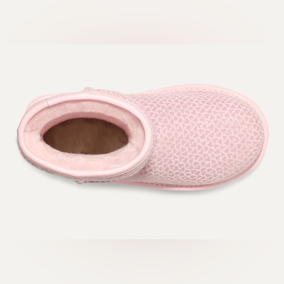NEW UGG Classic II Gel Hearts in pink size EU 38 (women’s 7/Big girls 6) - Picture 5 of 7